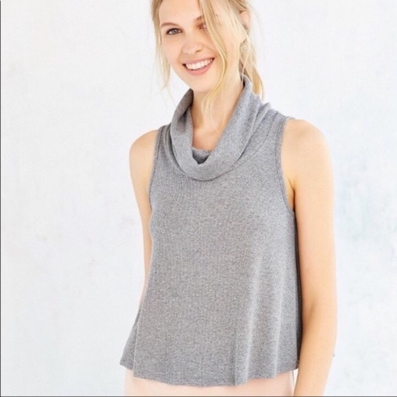 Urban Outfitters Cooperative Grey Cowl Neck - Picture 1 of 4
